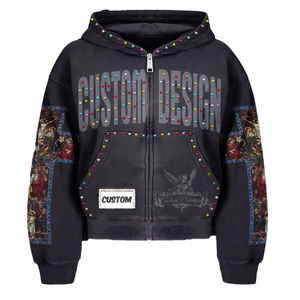 Sudadera con Capucha Lisa de Algodón a Precio de Fábrica, MOQ Bajo para Personalización de Marca - Product Image 5