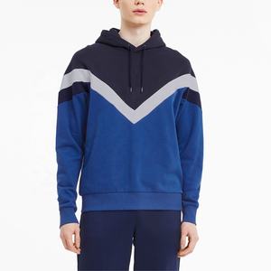 Sudaderas con capucha de temporada de invierno para hombre personalizadas, jersey con apliques de retazos, ropa de calle holgada para hombre - Product Image 4