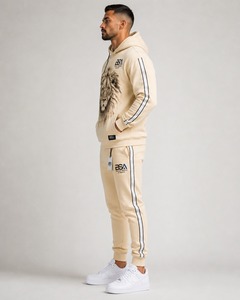Custom Logo Tracksuits for Men <b>Top</b> Selling <b>Sweat</b> Suits Gym Sport Wear Training Men's Tracksuits Jogging Suit Two Piece Set - Product Image 4