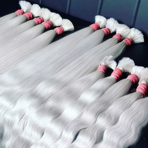 ผมแท้เวียดนามแบบขายส่ง ยี่ห้อ Rusahair สีบลอนด์ตรง เกรดเวอร์จิ้น  จัดเรียงเกล็ดผม  แบบ Super Double Drawn  ไม่ผ่านการดัด  สำหรับต่อผม - Product Image 6