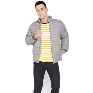 Veste matelassée légère pour homme, manteau décontracté, confortable et chaud, vêtement d'extérieur élégant, streetwear tendance, mode quotidienne - Product Image 4