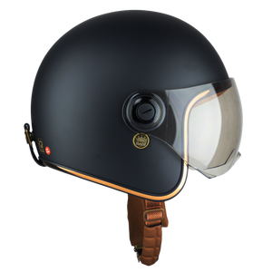 Casco real de alta calidad M20K casco de cara abierta diseñado OEM estilo retro fabricado en Vietnam con nueva condición estándar DOT - Product Image 5