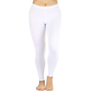 Fitness <b>Leggings</b> for <b>Women</b> OEM Service Wholesale Spandex/Nylon Full Length Autumn <b>Winter</b> Casual High Waist Knitted Organic wear - Product Image 2