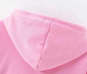 Sweat à capuche unisexe en molleton de coton coupe ample, épaules tombantes, poche kangourou, ourlet côtelé, style streetwear moderne et décontracté - Product Image 4