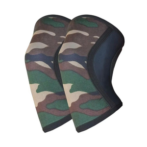 Neoprene Knee Sleeve Pink Camouflage Breathable Compression Support Quick Dry Sports Use Hook Loop Closure Unisex All Seasons - Product Image 4