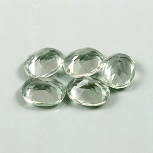 Ametyste verte naturelle ovale 7x5 MM facettée, pierre précieuse en vrac de qualité AAA pour bagues, pendentifs, boucles d'oreilles et fabrication de bijoux - Product Image 4