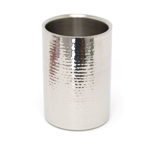Cubo enfriador de vino de acero inoxidable de lujo, de doble pared y aislado, para champán, ideal para bares y bodas, soporte metálico para bebidas. - Product Image 6