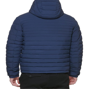 Veste d'hiver matelassée légère pour homme, personnalisée, avec fermeture éclair et poches pratiques - Product Image 5
