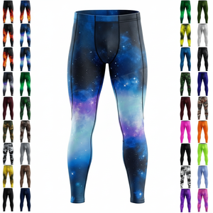 Trendy Apparel Fitness Comfortable Plus Size Quick Dry Workout Breathable Summer Compression Leggings Customized Design Pants - Product Image 1