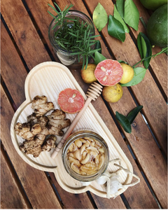 Plateau de service en bois écologique avec poignée latérale pour la présentation d'aliments et de boissons par 99 Gold Data Vietnam - Product Image 6