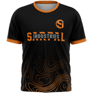 เสื้อยืดกีฬาผู้ชาย ระบายอากาศได้ดี สวมใส่สบาย กันน้ำ ผ้าเจอร์ซีย์เนื้อแน่น ลำลอง ไม่ยับ แห้งเร็ว สำหรับงานซับลิเมชั่น เสื้อยืดเปล่าสำหรับผู้ชาย - Product Image 1