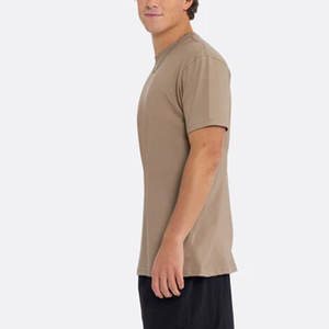 100% Cotton Combed <b>Ring</b>-Spun 32 Singles Tee T Shirts Fit Anti-Pilling Feature Custom Logo Screen Print T Shirt - Product Image 3