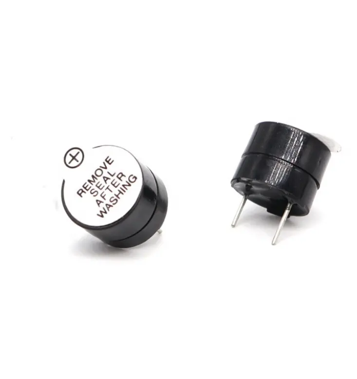 Jeo 12*9.5Mm 3V 5V 12V Dc 2400Hz Luid Geluid 120db Dip Intern Rijden Actieve Magnetische Zoemer Tmb12a12