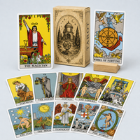 Cartes de Tarot en Gros d'Usine, Jeu de Cartes de Tarot Personnalisé, Impression Classique, Cartes Del Tarot avec Guide, Boîte de Jeu Espagnole