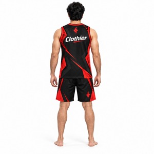 Pantalones Cortos Deportivos Transpirables, Ropa Deportiva Ligera para Equipos, Entrenamiento, Competencia, Práctica, Conjunto de Uniforme de Baloncesto - Product Image 2