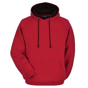 Pull à capuche d'hiver surdimensionné à la mode pour homme 100% coton, vente en gros OEM Export qualité - Product Image 1