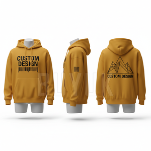 Sudadera con Capucha de Diseño Personalizado para Hombre, 100% Algodón, Felpa, Estilo Casual para Otoño, con Estampado de Brújula y Bolsillo Delantero - Product Image 4