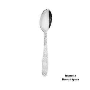 Elegant 16 SWG Stainless Steel Flatware <b>Set</b> Specialized Dessert Spoons and Forks for Formal <b>Tea</b> Coffee and Ice Cream Service - Product Image 6
