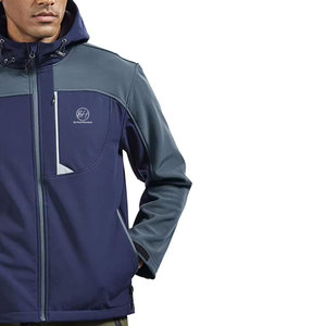 2026 Unique Design Waterproof Sports Softshell Jacket Outer Wear Lightweight Zipper Hooded Men Winter Jacket - Product Image 5