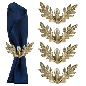 Porte-serviettes en métal fait main de qualité supérieure, prix compétitif, en stock pour les fêtes - Product Image 6