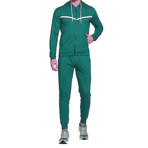 Conjunto Deportivo Personalizado para Hombre, Traje de Chándal Transpirable, Traje de Jogging Liso de Dos Piezas, Ropa de Entrenamiento, Talla Grande - Product Image 5