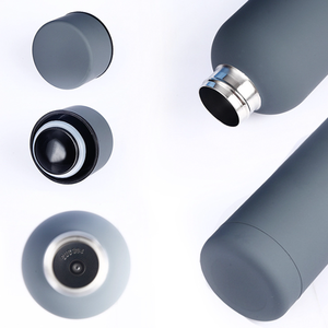 Logotipo personalizado 350 ml 500 ml 750 ml 1000 ml Botella de agua de acero inoxidable de doble pared - Product Image 2