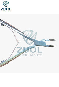 Cortacutículas Profesional de Acero Inoxidable, Resistente, para Uñas Gruesas, de Alta Calidad, Marca Zuol - Product Image 2