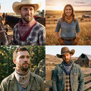 Pañuelo Cuadrado de Algodón Personalizable de Hysaf Apparels Co, con Diseños y Logotipos Impresos Digitalmente o por Serigrafía, Sin Pedido Mínimo - Product Image 5