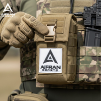 Pochette utilitaire Aifran MOLLE en nylon 1000D, sac de rangement pour équipement de plein air, pour l'entraînement et l'aventure