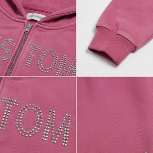 Ensemble de survêtement unisexe en coton 100% personnalisé, vêtements de sport pour hommes, sweat-shirt à capuche - Product Image 5