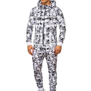 Chándal 100% algodón personalizado chándal Jogger conjunto Etiqueta Privada en blanco pista Jogging hombres chándal pantalones de chándal y conjunto con capucha - Product Image 4