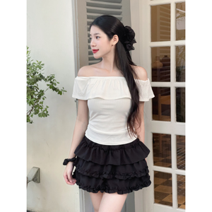 Falda Corta de Buena Calidad para Mujer, Estilo Casual Holgado, Ropa de Moda, Servicio ODM, Fábrica en Vietnam, Calidad Premium - Product Image 1