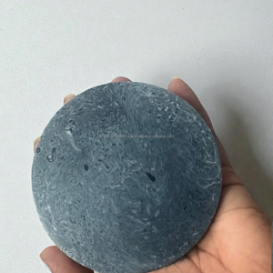 Round Marble Pattern Resin Coaster 4 Inch Decorative Drink Coaster Heat Resistant <b>Table</b> <b>Protector</b> OEM Wholesale - Product Image 3