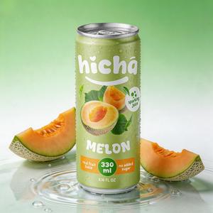Bebida Carbonatada de Cantalupo con Gas, Suministro al por Mayor, Fábrica OEM, Marca Privada para el Mercado Global - Product Image 3