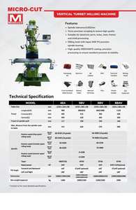 Fraiseuse universelle verticale à tourelle 4S - Product Image 2