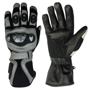 Custom Full-Finger Racing <b>Gloves</b> New Design Waterproof <b>Touchscreen</b> Compatible Breathable Sports Traveling Biker Leather - Product Image 1