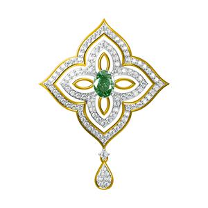 Vente en gros de boucles d'oreilles en argent sterling 925 plaqué or avec CZ vert en forme de goutte pour femmes, fabriquées à la main, tendance, pour les fêtes, produit en vrac - Product Image 2