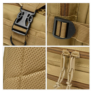Mochila Táctica de Nailon para Senderismo, Camping, Caza, Viajes, Plegable, Ligera, Resistente al Agua, 24-55L, Duradera - Product Image 6