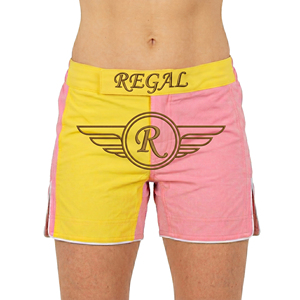 Shorts de MMA para Mujer Regal Three, Shorts de MMA Personalizados con Estampado, Shorts Deportivos de MMA para Mujer, Shorts de Fitness de Secado Rápido - Product Image 1