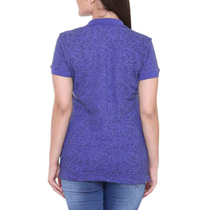 Polos de Golf para Mujer, Corte Clásico, a la Moda, Nueva Colección, 100% Algodón, Diseño Sólido Informal, Apliques de Verano, Transpirables - Product Image 6