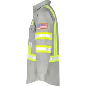 Latest Design New Arrival Custom Made <b>Men</b> Welding FR Shirts Lightweight Welding Shirts Flame Resistant <b>Men's</b> Fire Retardant - Product Image 2