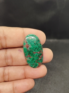Natural High Quality Chrysocolla Malachite Gemstone Cabochon Green Loose Gemstone For Making Jewellery - Product Image 6