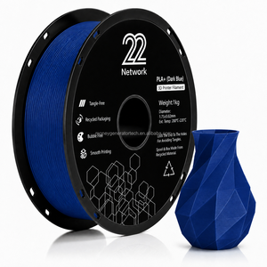 Filamento PLA+ Azul Oscuro 22Network al por Mayor, Bobina de 1KG, 1.75mm, Filamento para Impresora 3D Industrial, Alta Velocidad 300mm/s, OEM ODM - Product Image 1