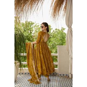 ชุดเสื้อผ้าอานาร์กาลีสีแบนดานี ยี่ห้ออายน่า รุ่น TD-141 ชุดแฟชั่นสำหรับผู้หญิง - Product Image 2