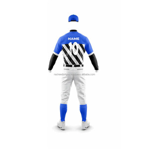 Camisetas de béisbol OEM personalizadas de calidad superior al por mayor, uniforme de hombre de nuevo estilo de poliéster 100% de alta calidad con diseños cosidos - Product Image 3
