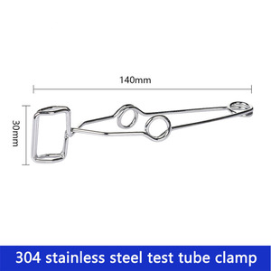 Pince de maintien pour tubes à essai en acier inoxydable résistant aux acides et aux alcalis, équipement médical pour expériences de laboratoire de chimie personnalisées - Product Image 5