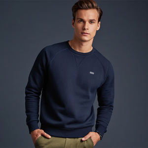 Jersey de algodón 100% hecho a medida para hombre, sudadera anticontracción de lana en relieve con estampados sólidos, patrones informales de invierno XS de talla grande - Product Image 6