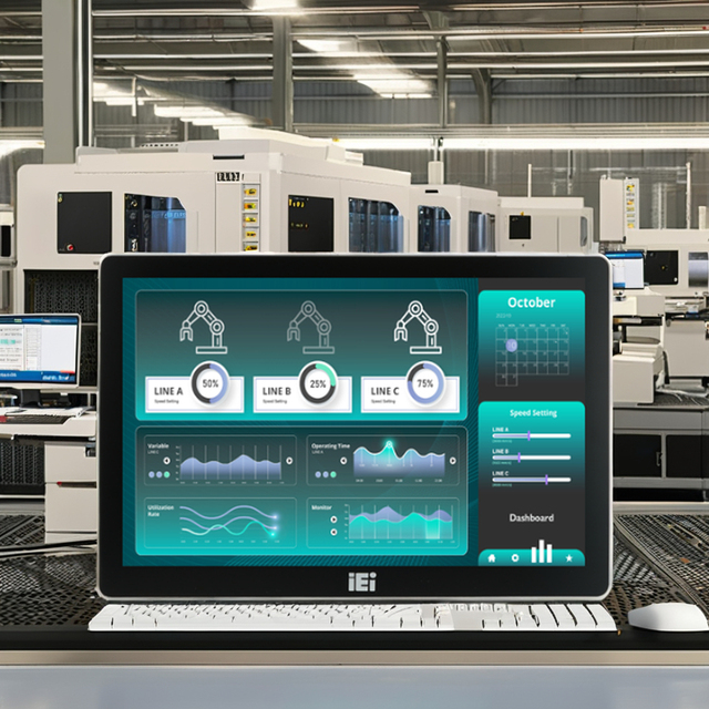 IEI 10.1 Inch Fanless System Panel PC Powered by Intel Quad-Core Processor & LPDDR4x Memory All-in-One Computer _ AFL4-W10-EHL