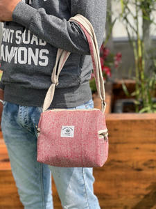 Nouveau sac de sport en chanvre fait à la main Style Boho Hippie sacs de week-end de nuit Offre Spéciale sacs de bagage de voyage en coton écologique - Product Image 2