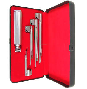 Juego de Laringoscopio LED Miller para ORL, 4 Palas Rectas de Acero Inoxidable, Instrumentos Quirúrgicos OEM al por Mayor - Product Image 3